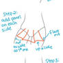 How to Draw a Pleated Skirt