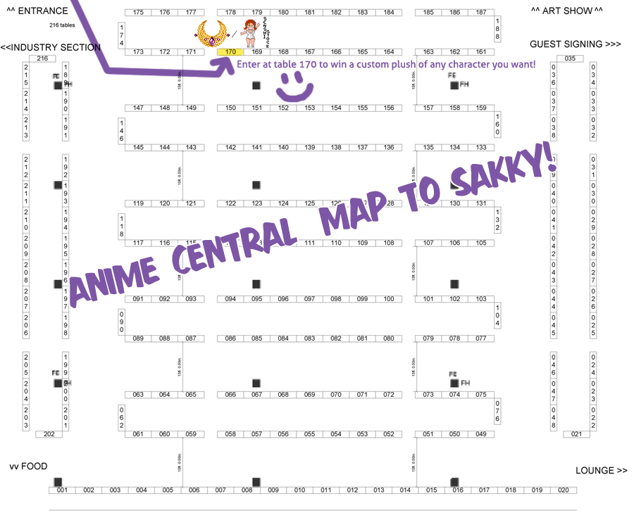 Find Sakky at ACen!