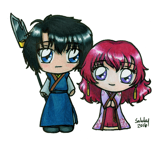 Hak and Yona Chibi