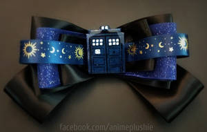 To the Stars - TARDIS Doctor Who Hair Bow