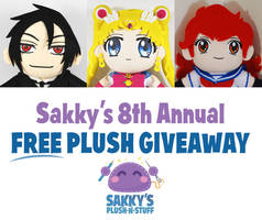 Sakky's 8th Annual Free Plush Giveaway!