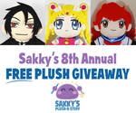 Sakky's 8th Annual Free Plush Giveaway! by SarahForde