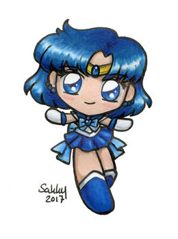 Super Sailor Mercury - Sailor Moon Chibi