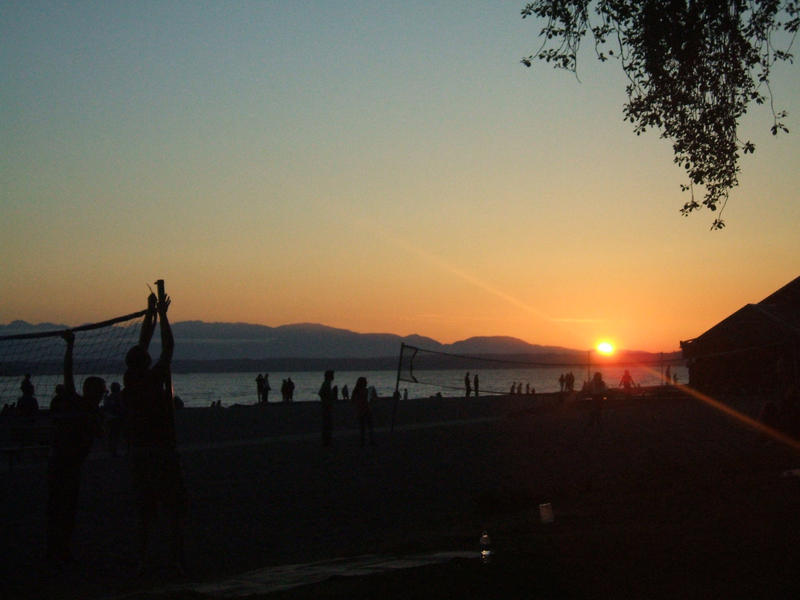 Sunset and Sand