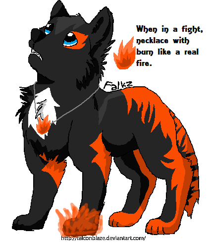Fire Element Wolf Adopt -CLOSED-