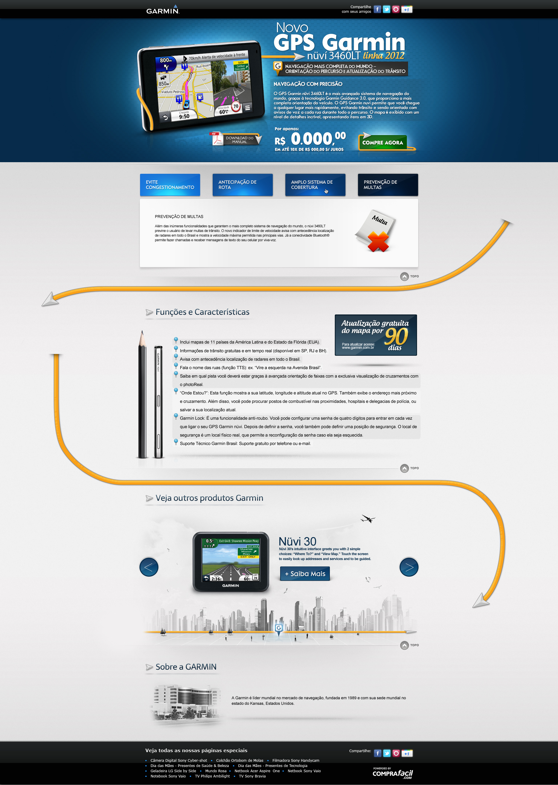 GPS Garmin Landin Page by NightcrawlerBr