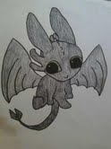 Chibi Toothless-HTTYD