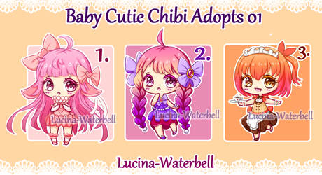 Baby Cutie Chibi Adopts 01 - OPEN (2/3) SALE