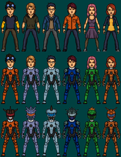 Power Rangers Data Squad by Vithun-Z on DeviantArt