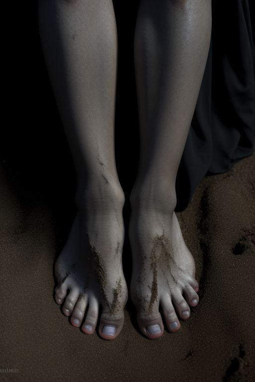 Demon girl feet by AIfemdom on DeviantArt
