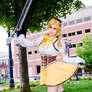 Mami Tomoe Cosplay: Golden Soldier