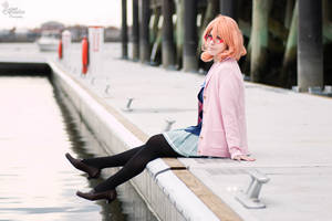 Kyoukai No Kanata: Mirai Kuriyama- By The Ocean