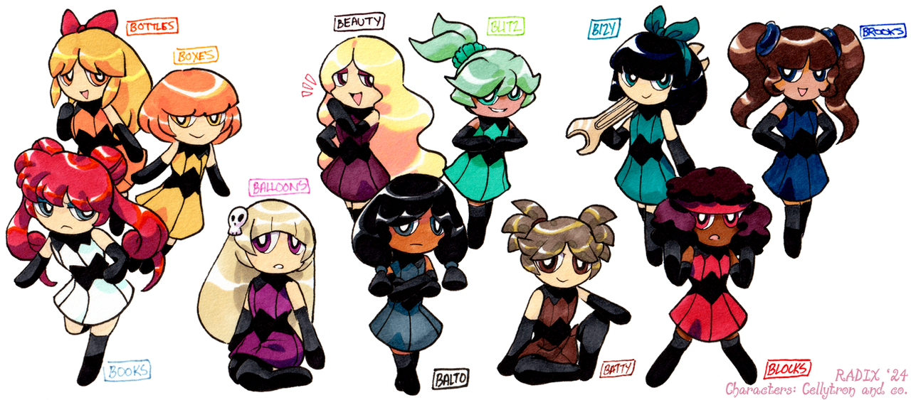 The PPG Corps v2 by General-RADIX on DeviantArt