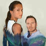 Alicia Vikander and Michael Fassbender