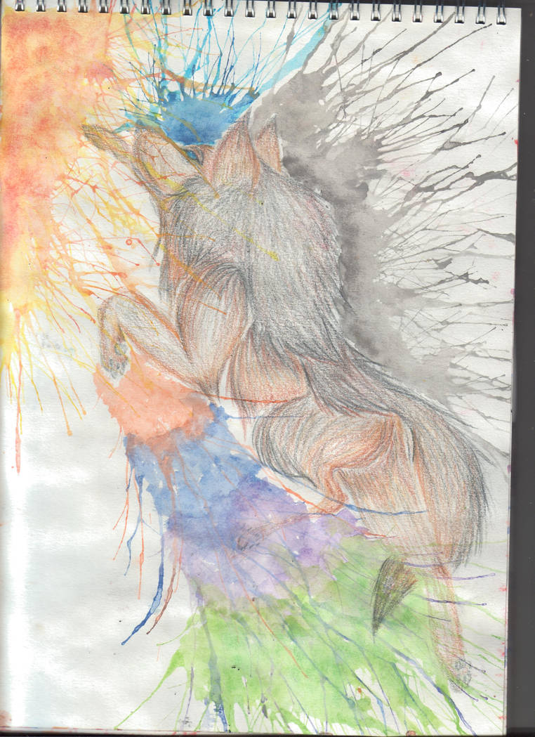 abstract art wolf 3 by SEGAfan15 on DeviantArt