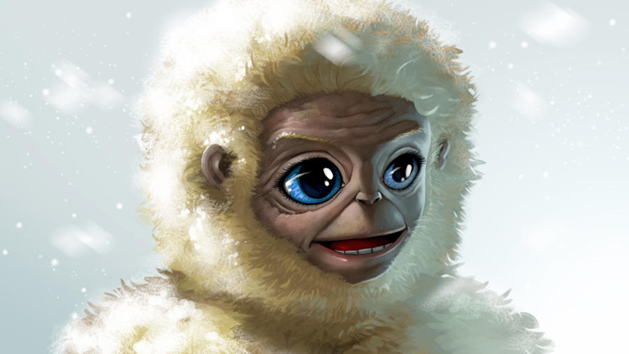 Baby Yeti by DigitalCutti on DeviantArt