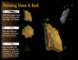 tips for painting rock textures