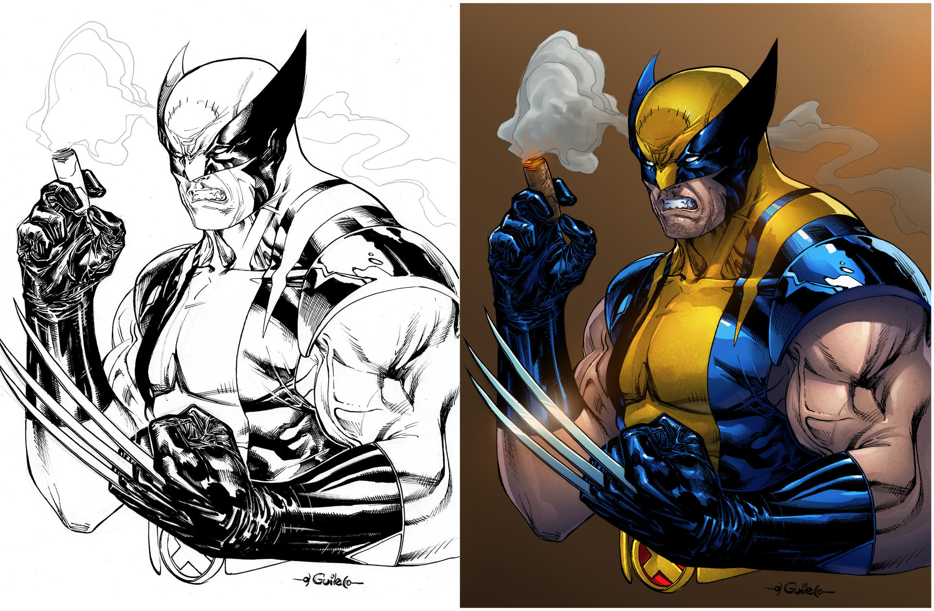 Wolverine color practice by DigitalCutti on DeviantArt