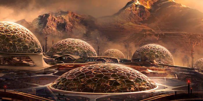 Mars Concept Roof View