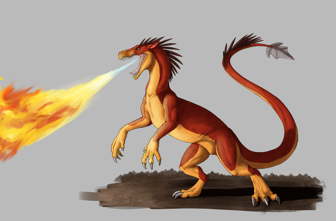 The Fire Drake by brightcat13527 on DeviantArt