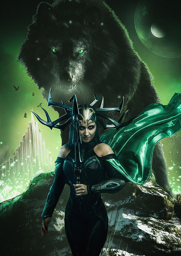Hela by CodeRedArt on DeviantArt