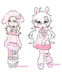 Easter adoptables! (closed)