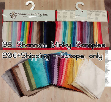 [Sale] One Shannon Minky sample collection