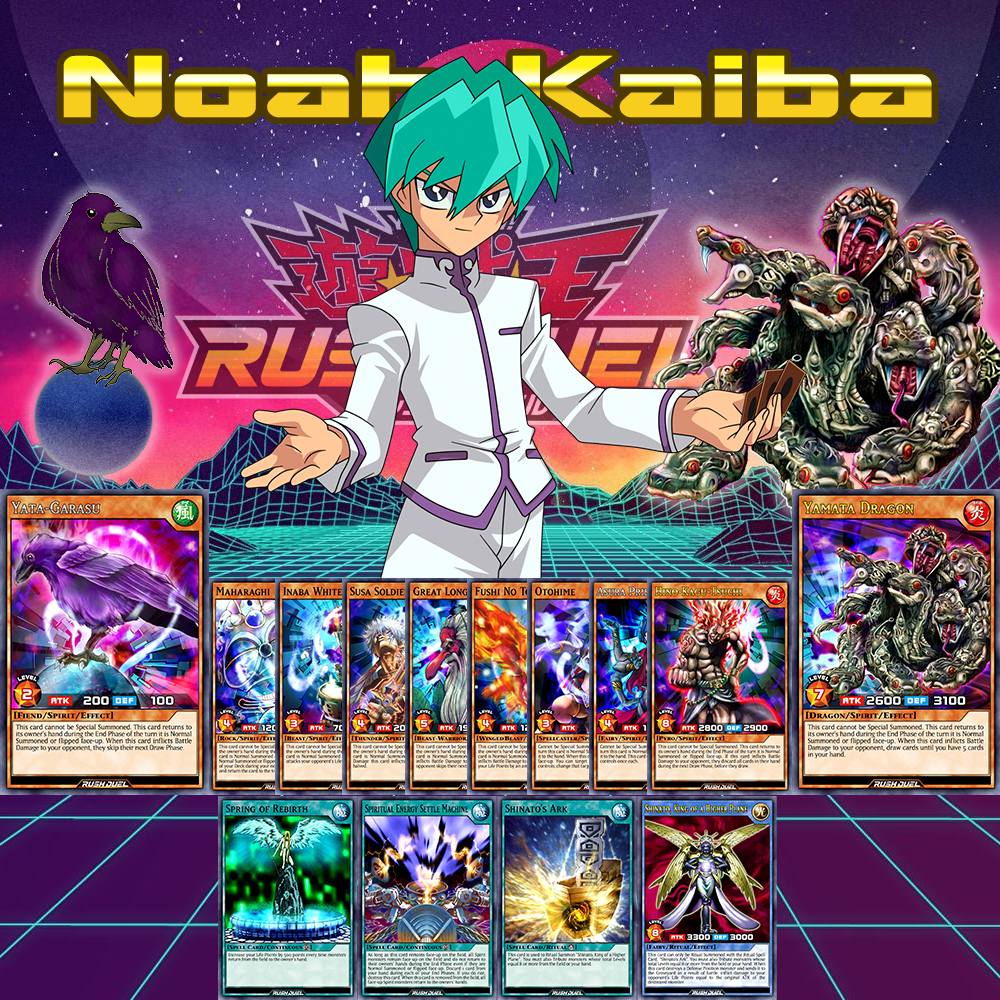 yugioh noah kaiba deck Unlocked Noah Kaiba recently in #YugiohDuelLinks as I'm very interested in building Shinobird Deck too!! Can't wait I'm loving this new Massive Update to Duel Links!! What decks are you using