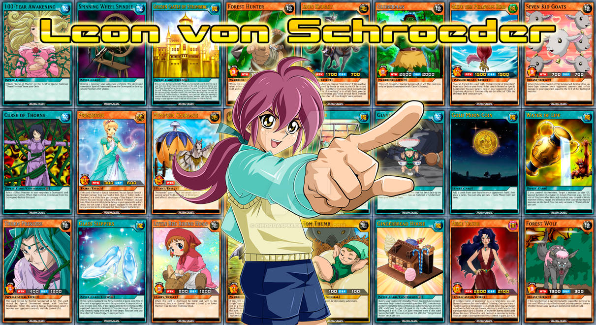 yugioh leon von schroeder deck Leon Von Schroeder - Leon's Fairy Tales | Orica Deck