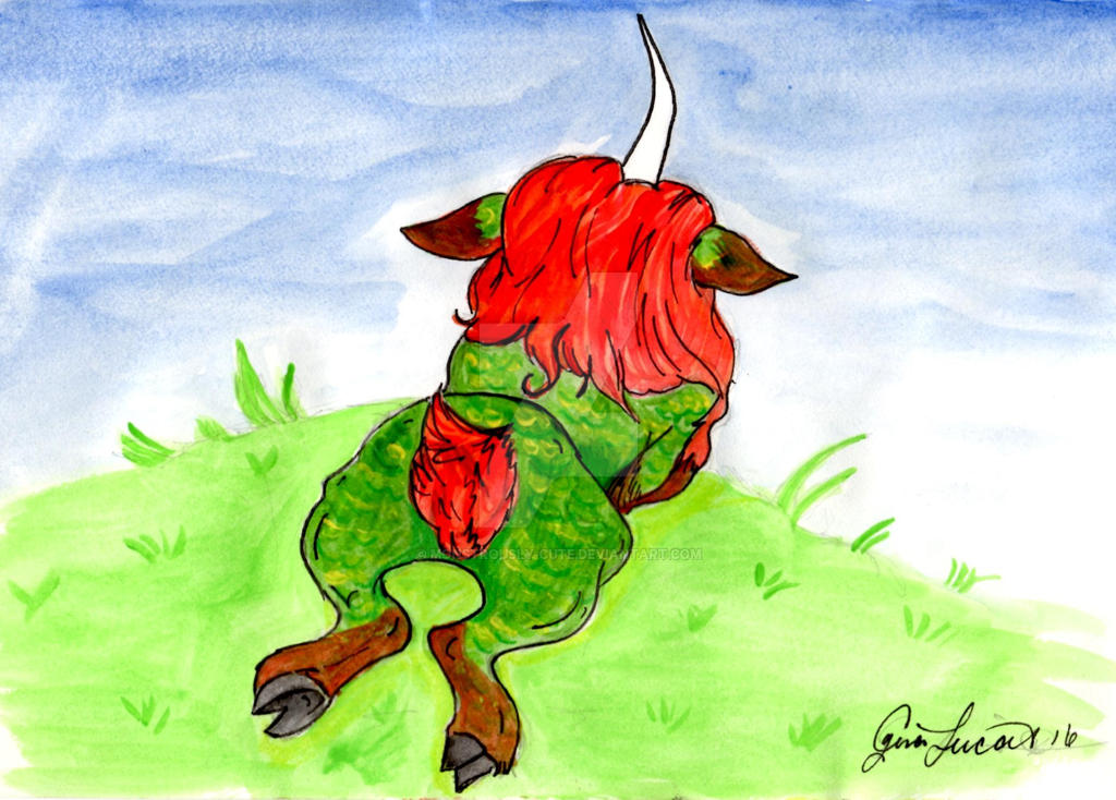 Kirin Rearing resting Kirin by Monstrously-Cute on DeviantArt