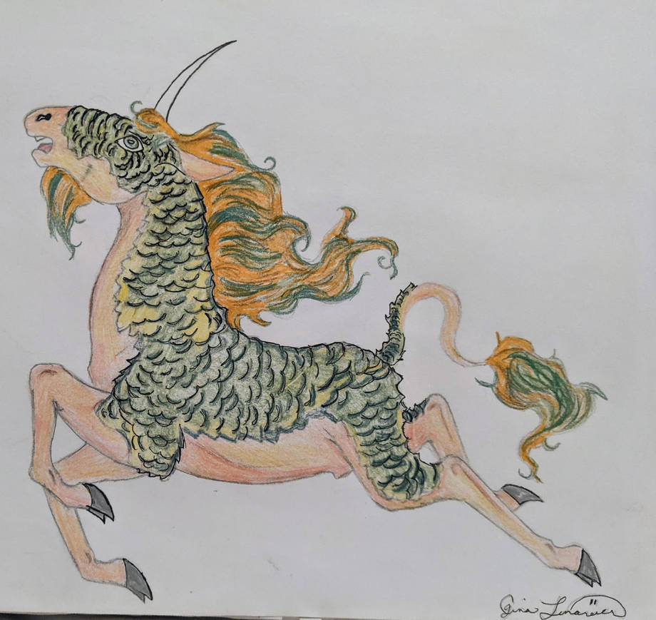 Kirin Rearing Kirin by LadyVenus09 on DeviantArt