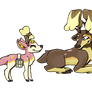 Sawsbuck and Deerling!