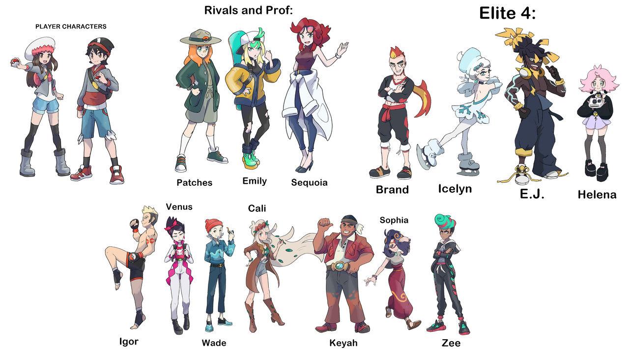 Hunman Character Designs Human character Design Sale by Serious-M on DeviantArt
