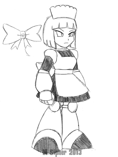 Doris Hat Bot Doris the Maid-Bot by MSipher on DeviantArt