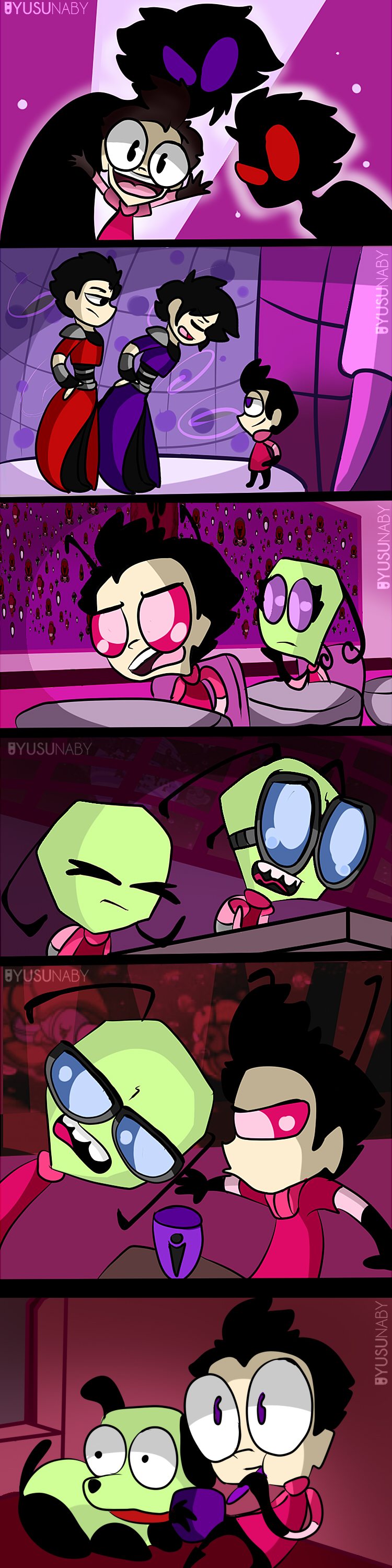 Invader Zim.-  Invader Human Zim