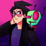 Invader Zim.- Dib is so hot