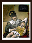 Paracyclopean Mother and child by gromyko