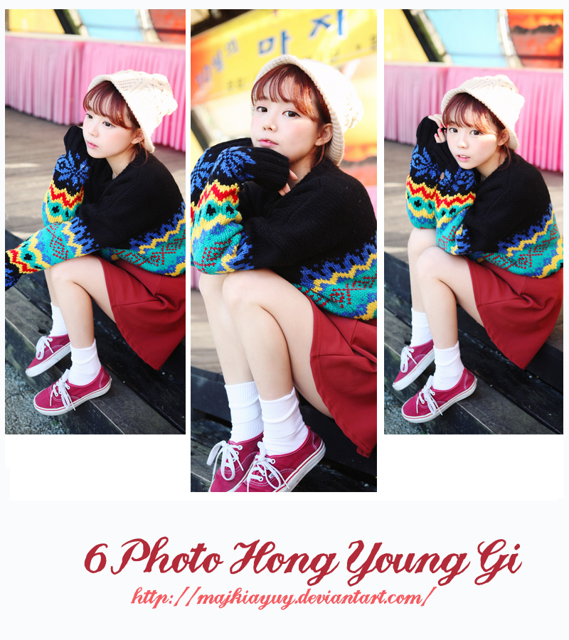 PHOTOPACK- 6 PHOTO HONG YOUNG GI