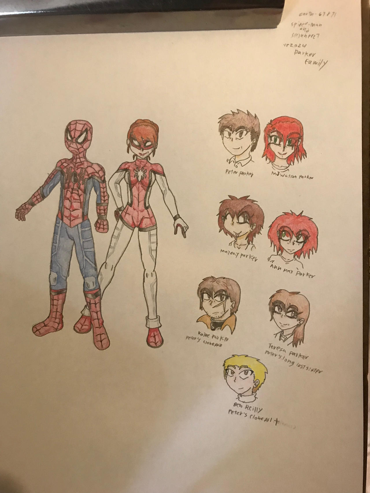 Earth-67871 Spider-Family 2024 concept artwork by DCDGojira71 on DeviantArt