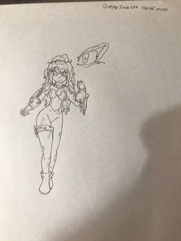 GokaiSilver6 OC: Queen Tamisra Concept Artwork