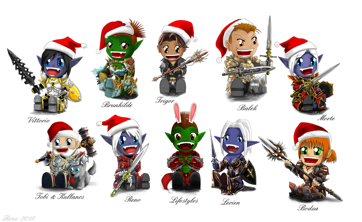 Gift - Lineage2 Christmas Chibi