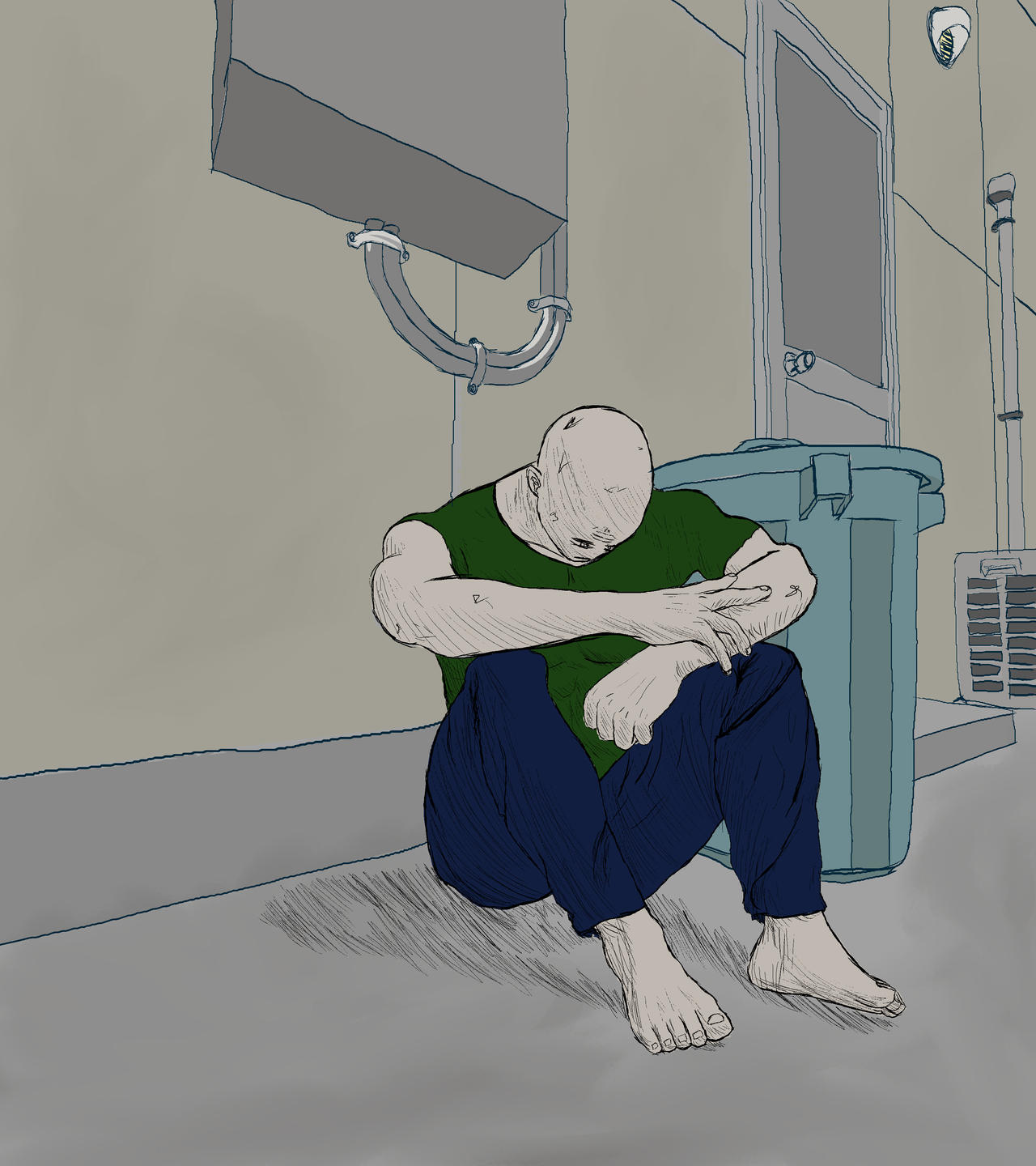 Dat Man In Alley by Purnurpler on DeviantArt