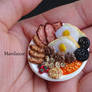 Miniature English breakfast 