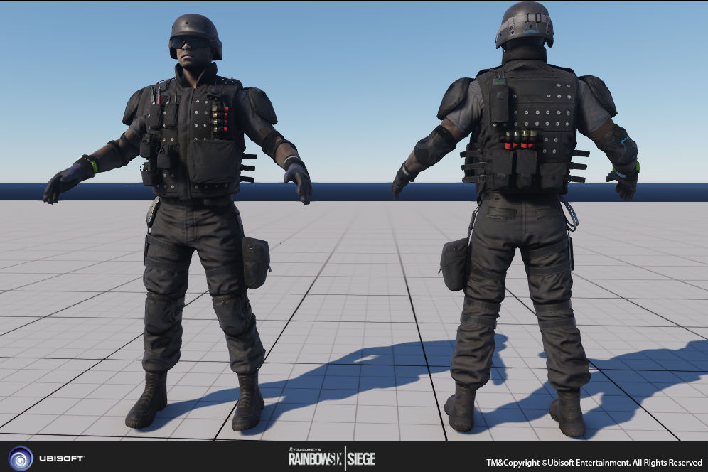 Castle R6 Cosplay Ubisoft Rainbow Six Siege in-game Castle by SebGirouxSculpt on DeviantArt