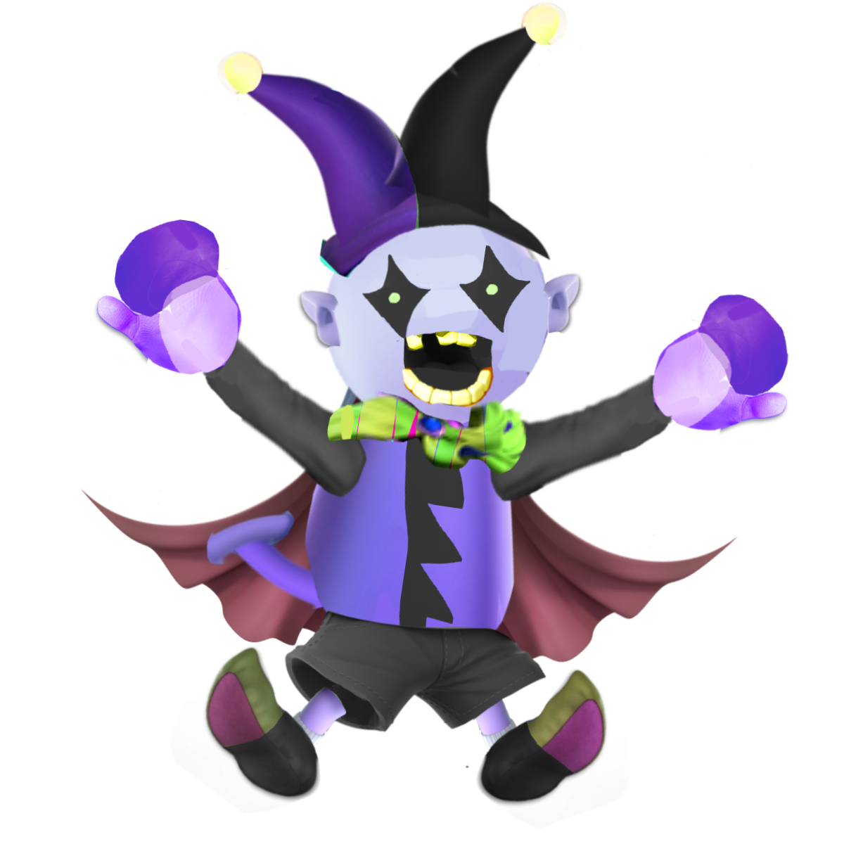 Jevil joins the battle! by TailsPlayz5 on DeviantArt