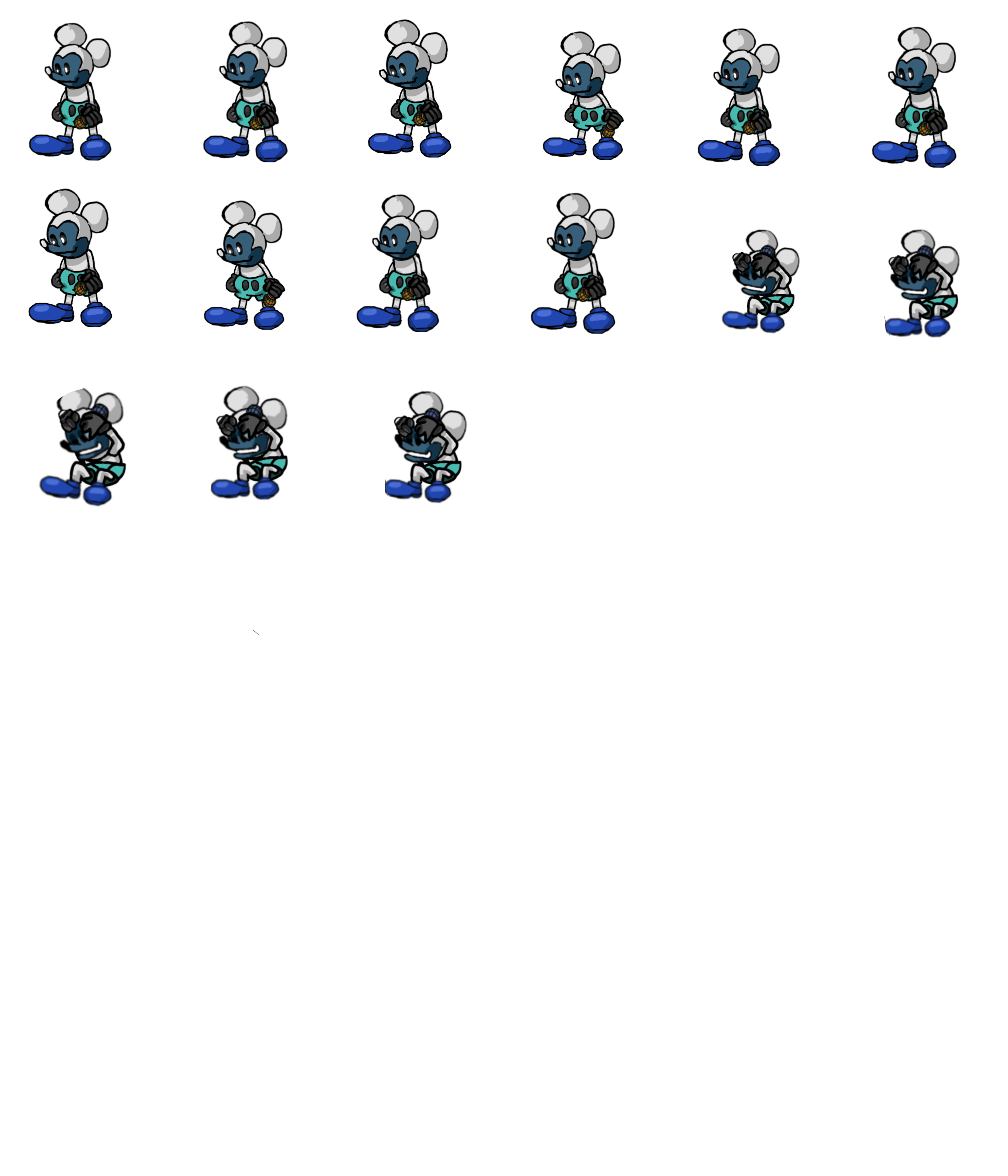 Fleetway Sonic Sprite Sheet by Xyang123456 on DeviantArt