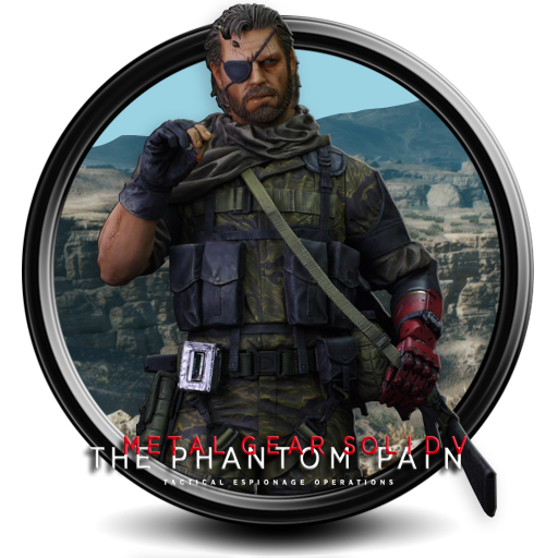 Metal Gear Solid V (5) The Phantom Pain - Icon by Blagoicons on