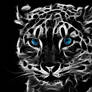 Snow leopard Fractalius