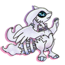 Reshiram Chibi Sticker design