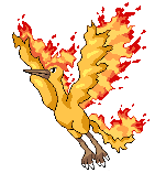 Pixilart - pokemon Moltres Pixel Art by mango10000